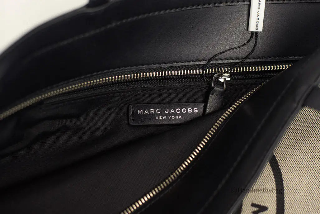 Marc Jacobs Signet Medium Canvas Shoulder Tote Bag