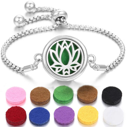 Bracelet Stainless Steel Perfume Locket